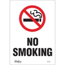 Enseigne «No Smoking» Vinyle 7" x 10"