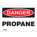 Enseigne «Propane» Plastique 10" x 7"