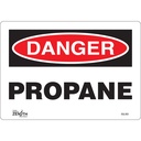 Enseigne «Propane» Vinyle 10" x 7"