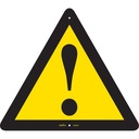 Enseigne de sécurité conforme à la CSA - Avertissement général Plastique 12" x 12"