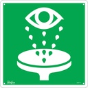 Enseigne de sécurité conforme à la CSA - Eye Wash Plastique 12" x 12"