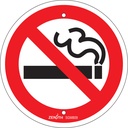 Enseigne de sécurité conforme à la CSA - No Smoking Plastique 6" x 6"