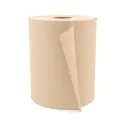 Papier à mains brun en rouleau de 800' 6/Cs