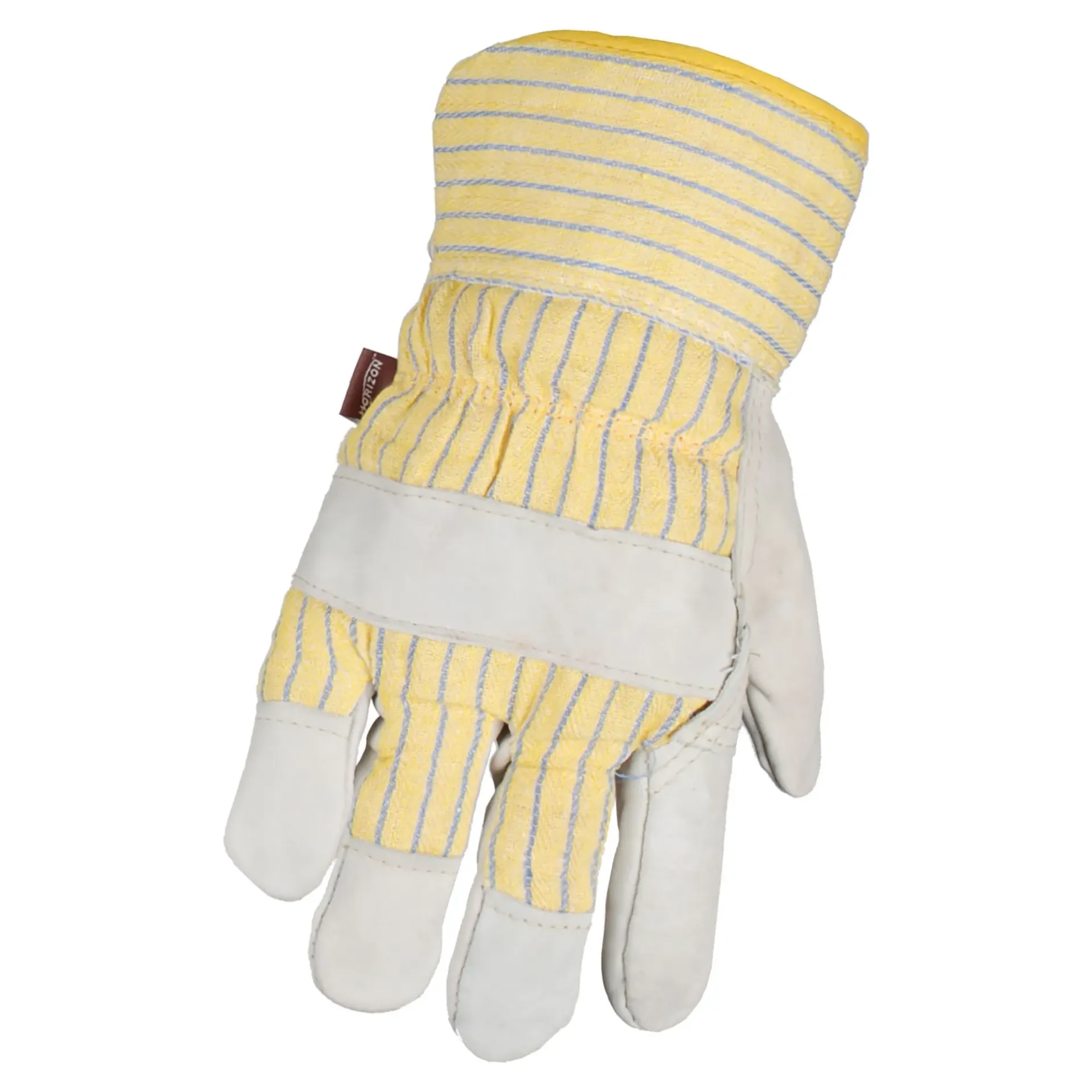 Gants d'ajusteur d'hiver en cuir fleur de vache