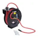 Dévidoir de tuyau à air/eau 3/8" x 50', simple 300 PSI