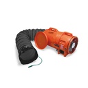 12" Explosion Proof (EX) Plastic Axial Blower with Cartridge and 15' Duct