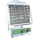 Radiateur utilitaire portatif électrique 120V, air radiant et soufflé, 2048-5120 BTU
