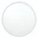 Plafonnier en surface rond 19" DEL 40W/36W/32W ajustable 5 CCT sélectionnable blanc
