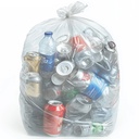 Sacs à déchets 26" x 36" clairs extra-forts boîte de 125