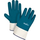 Gants à poignet de sécurité de poids lourd taille 2T-Grand/11 Coton paume enduite de Nitrile doublure Jersey