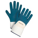 Gants à poignet de sécurité de poids lourd taille 2T-Grand/11 Coton paume enduite de Nitrile doublure Jersey