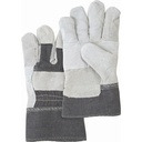 Gants d'ajusteur à paume renforcée d'usage standard taille Grand poignet Sécurité doublure Coton