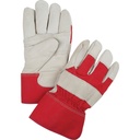 Gants d'ajusteur rouge & blanc doublés pour l'hiver taille Grand poignet Sécurité doublure Boa