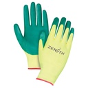 Gants de première qualité ZX-3 taille Petit/7 Nylon paume enduite de Nitrile