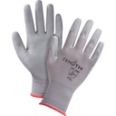 Gants en nylon enduits de polyuréthane sans DMF taille Grand/9 Nylon paume enduite de Polyuréthane