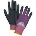 Gants enduits de première qualité ZX-2 taille Grand/9 Nylon paume enduite de Nitrile/Mousse de nitrile