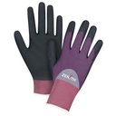 Gants enduits de première qualité ZX-2 taille Moyen/8 Nylon paume enduite de Nitrile/Mousse de nitrile