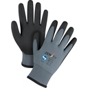 Gants enduits de première qualité ZX-30° taille Grand/9 Nylon paume enduite de PVC doublure Acrylique