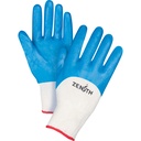 Gants enduits et tricotés sans coutures de poids moyen taille Petit/7 Coton paume enduite de Nitrile