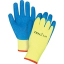 Gants haute visibilité doublés d'acrylique & enduits de caoutchouc taille Grand/9 Tissu éponge paume enduite de Latex de caoutchouc doublure Acrylique