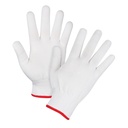 Gants tricotés sans couture taille Dames Polyester paume enduite de Sans revêtement