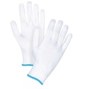 Gants tricotés sans couture taille T-Grand Polyester paume enduite de Sans revêtement
