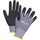 Gants ZX-1 de première qualité compatibles avec les écrans tactiles taille 2T-Grand/11 Nylon paume enduite de Nitrile/Mousse de nitrile