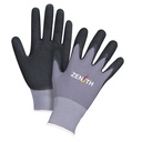 Gants ZX-1 de première qualité compatibles avec les écrans tactiles taille Moyen/8 Nylon paume enduite de Nitrile/Mousse de nitrile