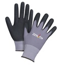 Gants ZX-1 de première qualité compatibles avec les écrans tactiles taille T-Grand/10 Nylon paume enduite de Nitrile/Mousse de nitrile
